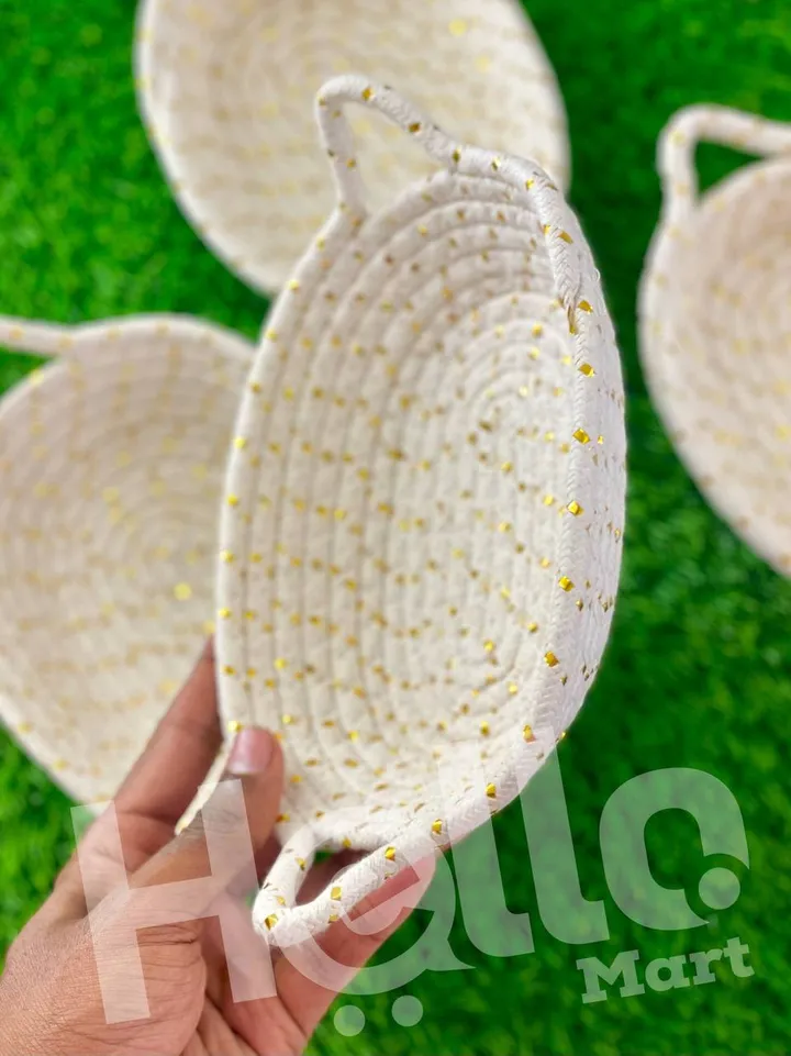 Woven Snack Serving Baskets – photo 3