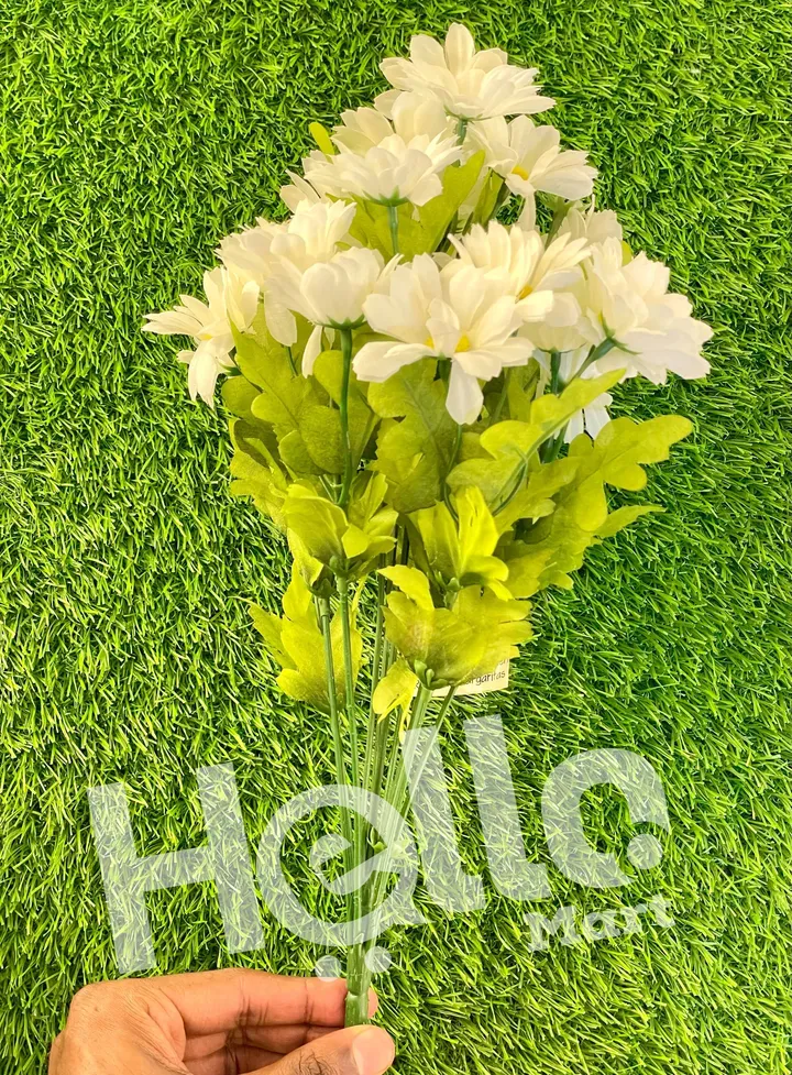 Decorative Artificial White Flowers – photo 4
