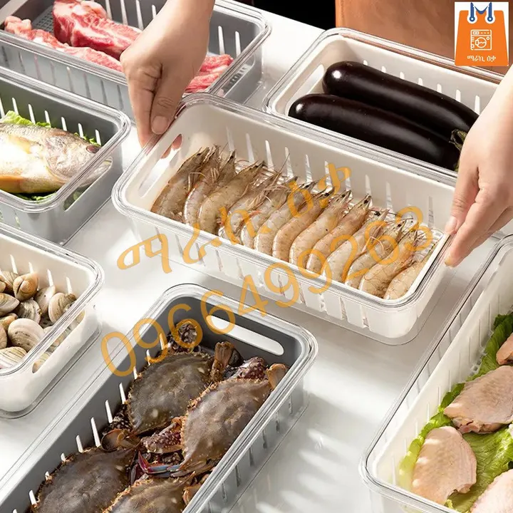 4-Piece Refrigerator Storage Box Set – photo 4