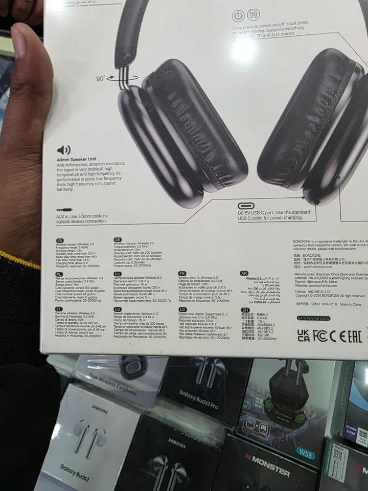 BOROFONE BO27 Wireless Headphones – photo 3