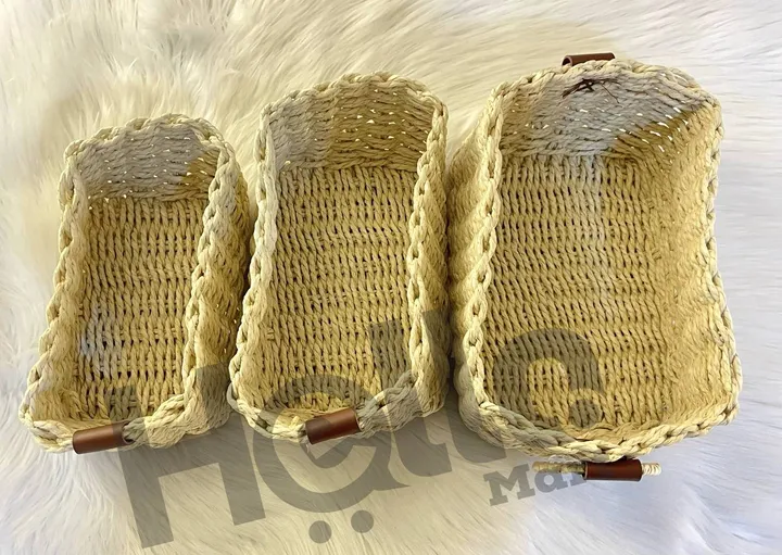 Woven Storage Basket Set – photo 3