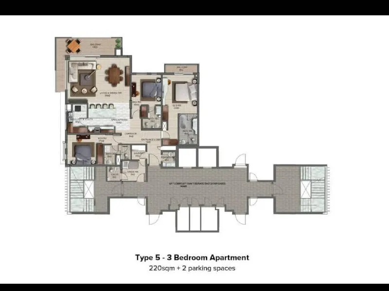 3 Bedroom Apartment in Bole Rwanda – photo 8