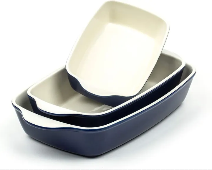 Porcelain Ceramic Baking Tray Set – photo 3