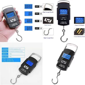 Portable Luggage Scale 50kg LCD