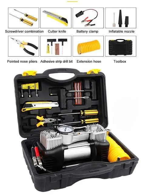 Car Tire Inflator With Tools – photo 3