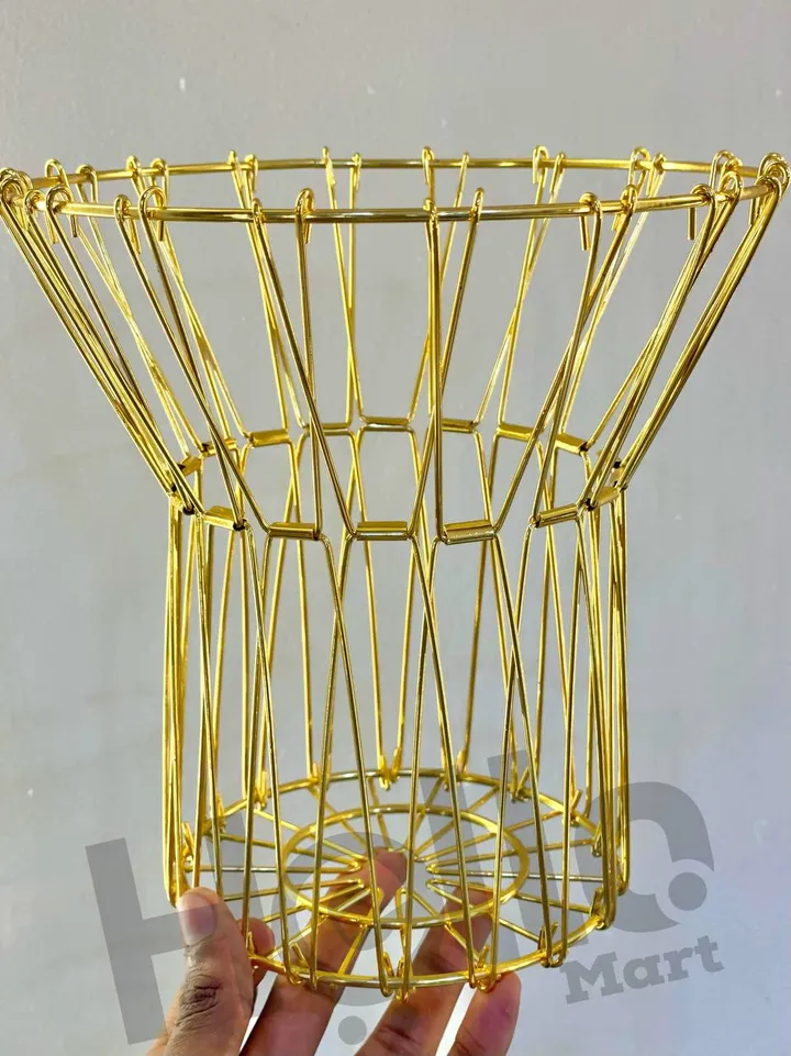 Gold Wire Fruit Basket – photo 4