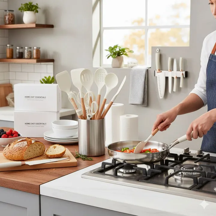 18 Piece Silicone Kitchenware Set – photo 6