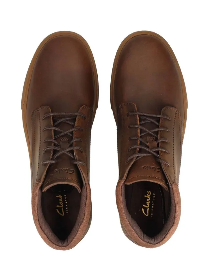 Clarks Brown Leather Chukka Boots – photo 3