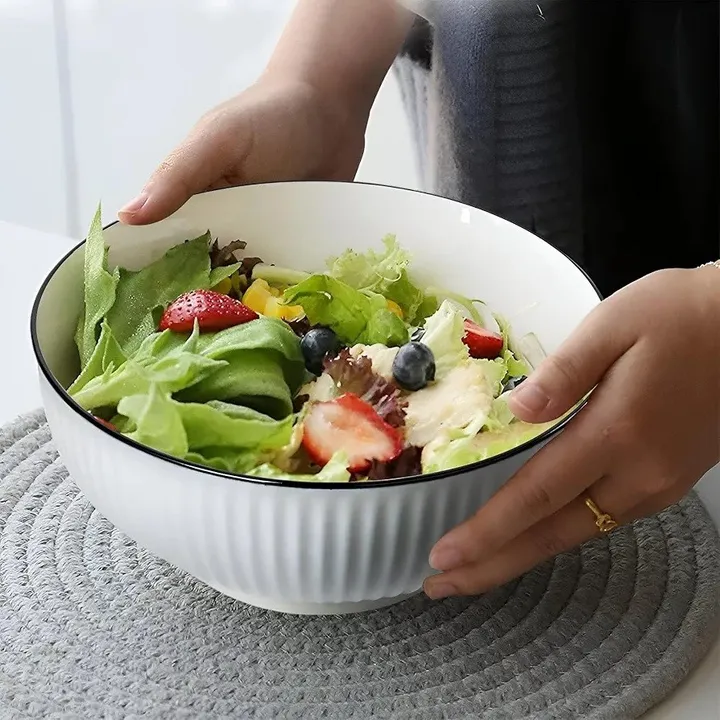 Beautiful White Serving Bowls – photo 3