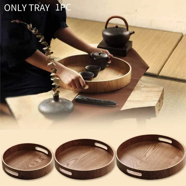 3 Pcs Bamboo Pallet Food Tray – photo 3