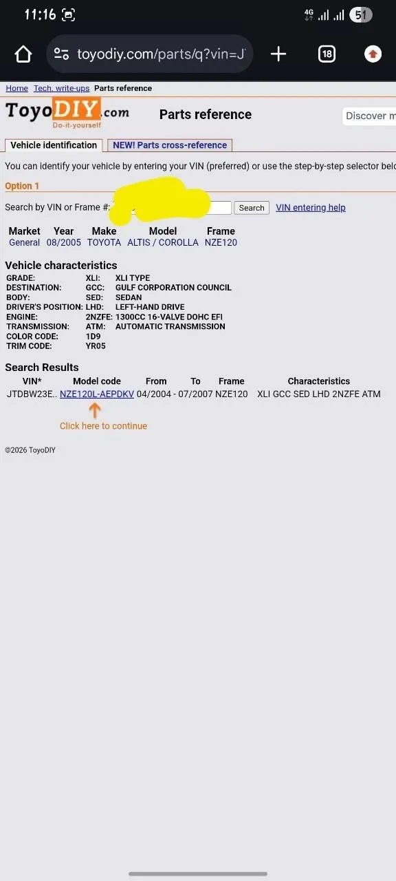 Toyota Corolla 2005 Automatic – photo 5