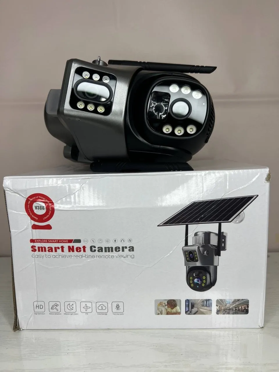 Solar Dual-Lens Security Camera – photo 3