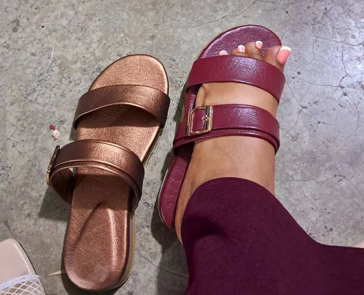 Women's Double-Strap Flat Sandals – photo 3