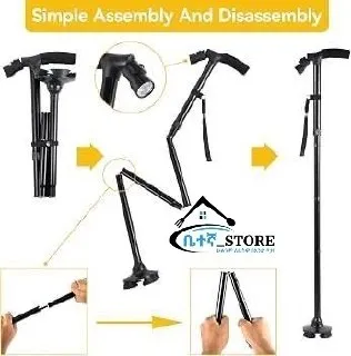 Foldable Multi-functional Walking Stick – photo 5