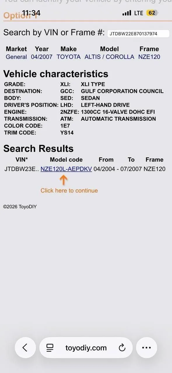 Toyota Corolla 2007 Automatic – photo 7
