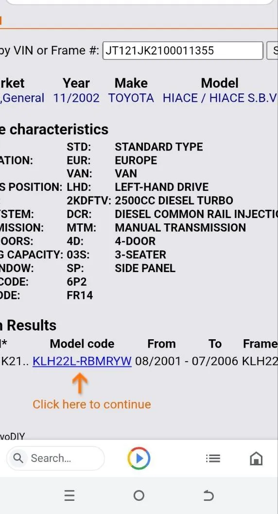 Toyota Hiace 2004 Diesel Van – photo 7