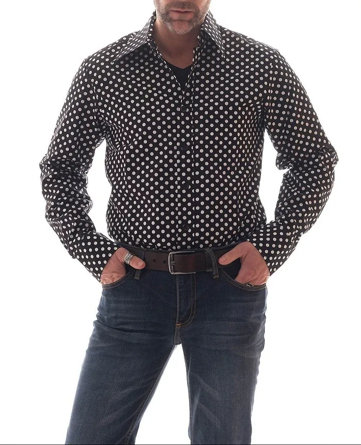 H&M Polka Dot Shirt Size S – photo 4