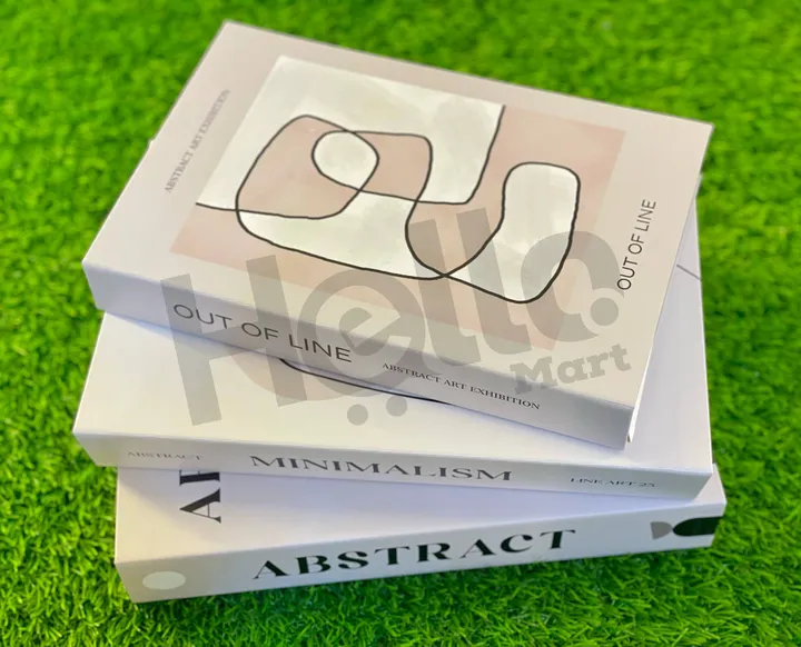 3 Pcs Decorative Books Set – photo 3