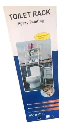 3-Tier Over-the-Toilet Storage Rack – photo 3