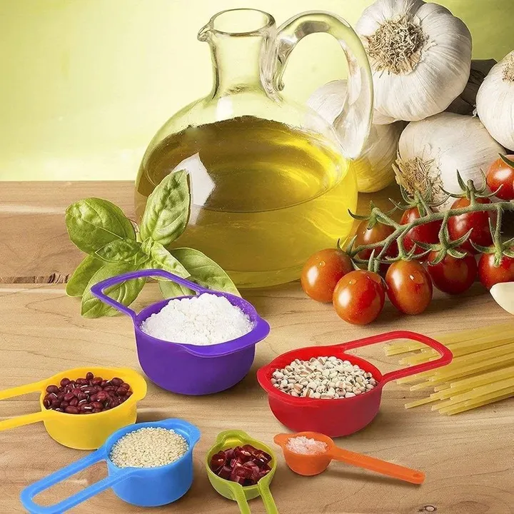 Colorful Nesting Measuring Cups Set – photo 3