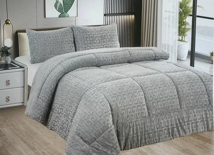 3 Pcs Luxury Cotton Comforter Set – photo 5