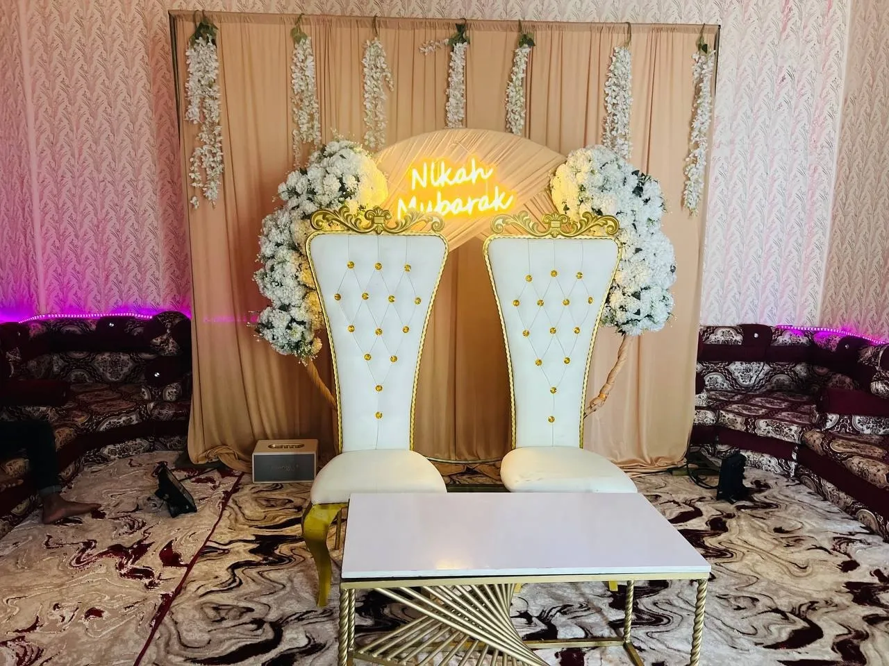 Wedding Decor Background Metal Stands – photo 3