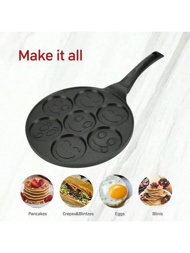 Momcoc Smiley Face Non Stick Pancake Pan – photo 4