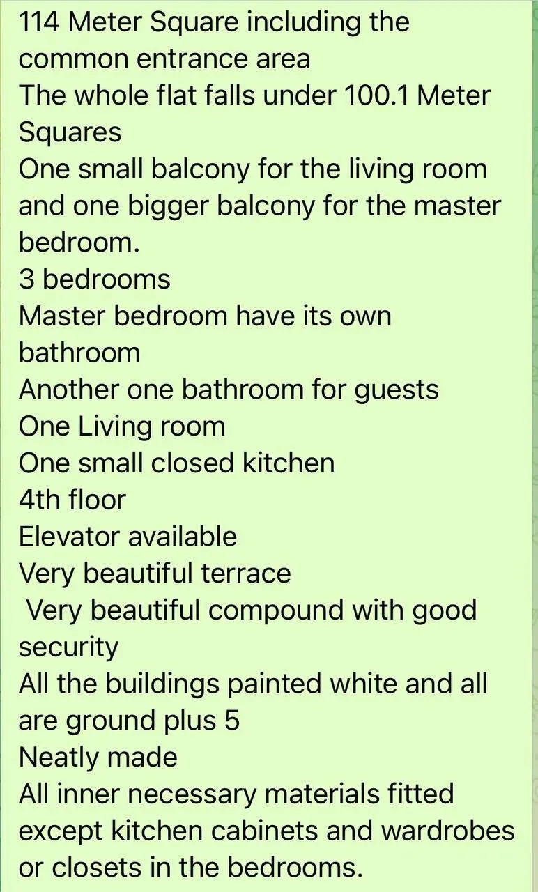 3 Bedroom Apartment in Aeyat – photo 3