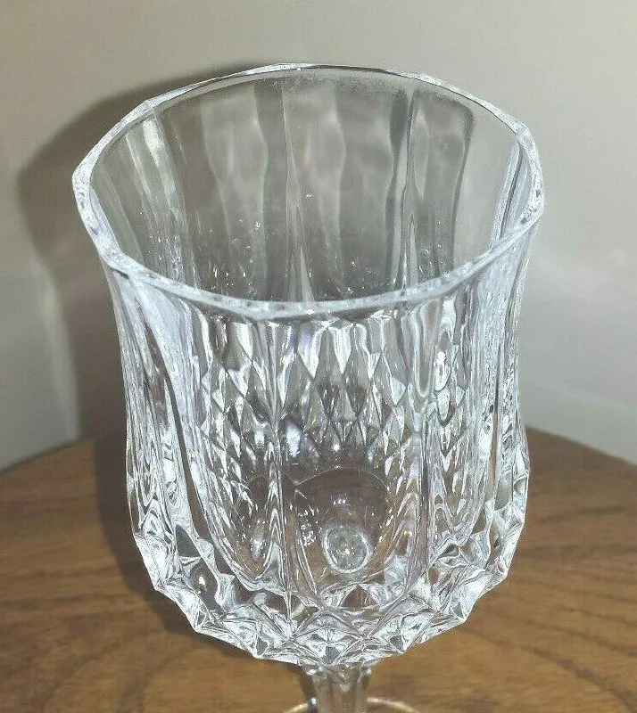 Vintage Diamond-Cut Crystal Glass Set – photo 3