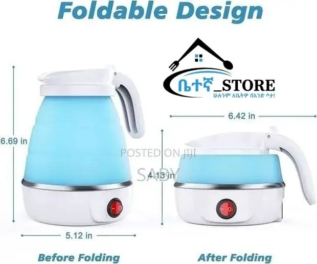 Foldable Electric Kettle 600ml – photo 3