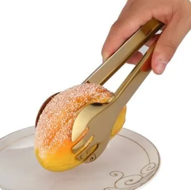 Stainless Steel Food Serving Tongs – photo 7