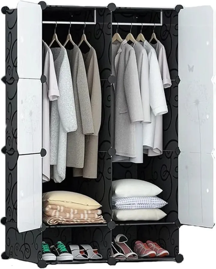 Plastic Metal Cubic Cloth Cabinet – photo 5