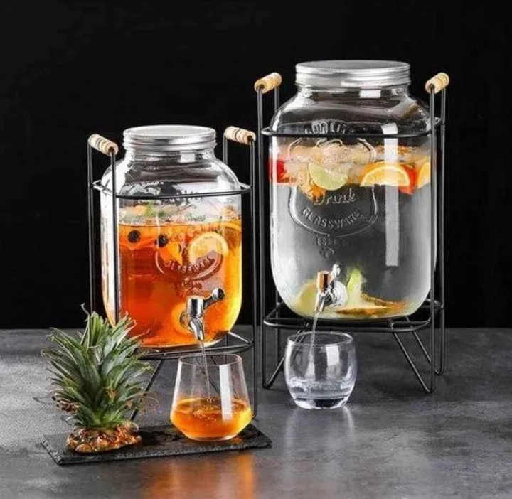 5L Glass Beverage Dispenser – photo 5
