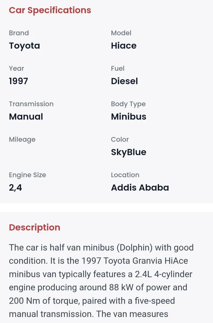 1997 Toyota Hiace Minibus Van – photo 3
