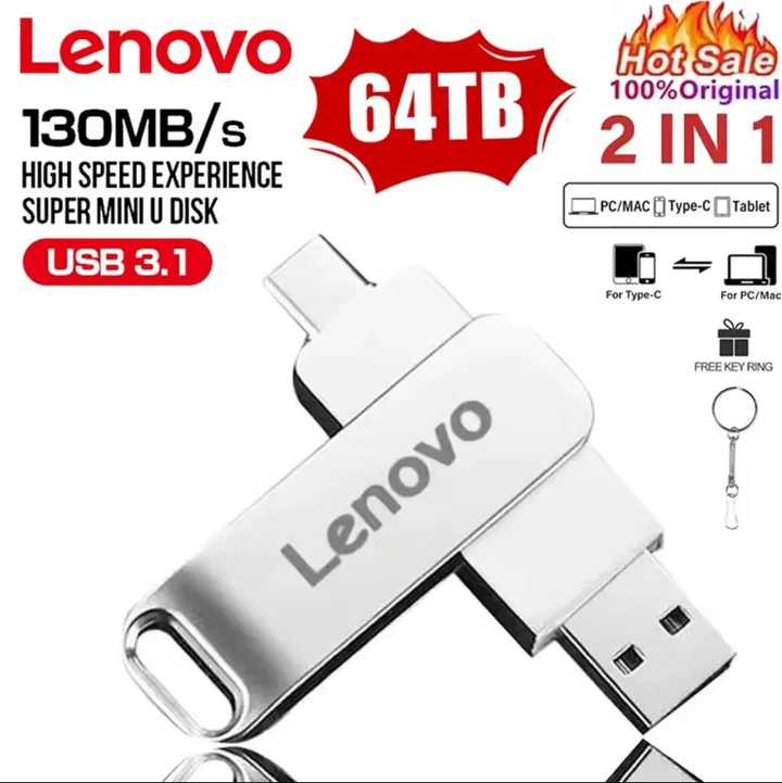 Lenovo 2-in-1 OTG USB Flash Drive – photo 6