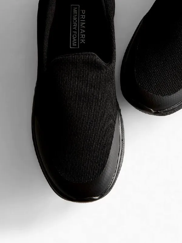 Primark Comfy Black Slip-On Trainers – photo 3