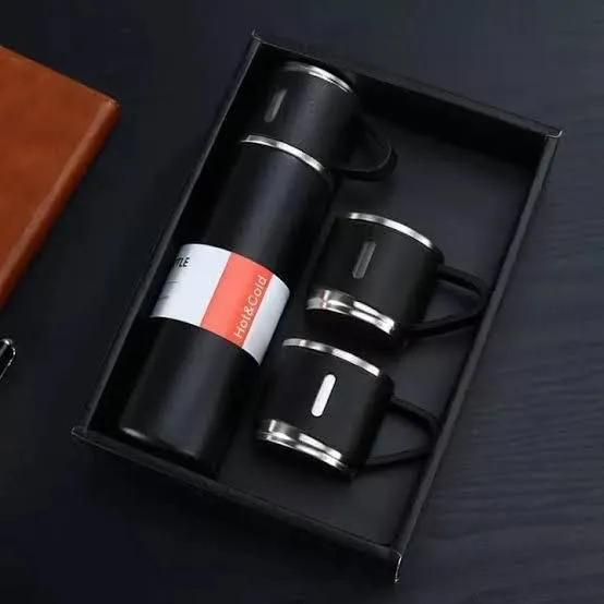 Stainless Steel Vacuum Flask Set 500ml – photo 3