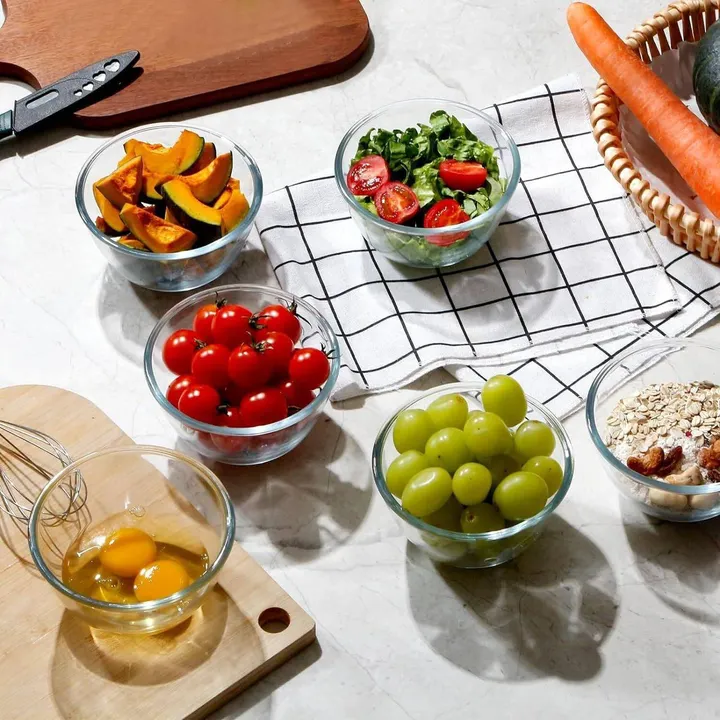 Luminarc Cocoon Glass Salad Bowl Set – photo 3