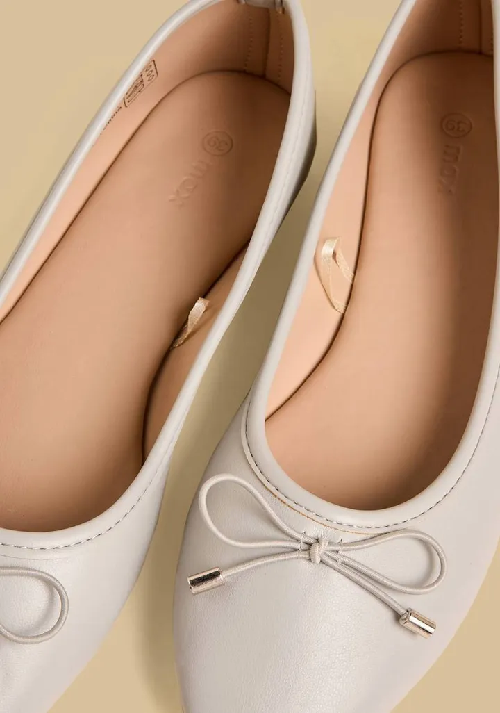 MAX Grey Bow Ballerina – photo 3