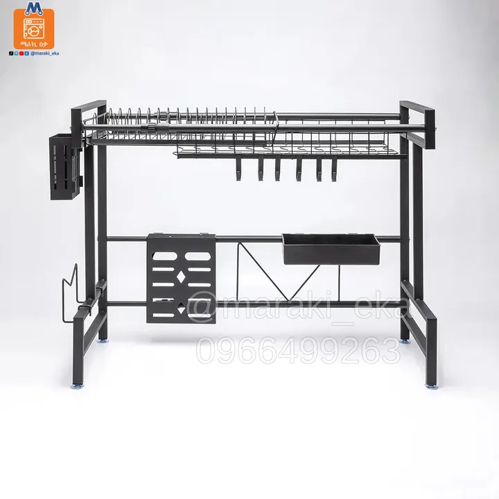 Over Sink Extendable Kitchen Dish Rack – photo 3