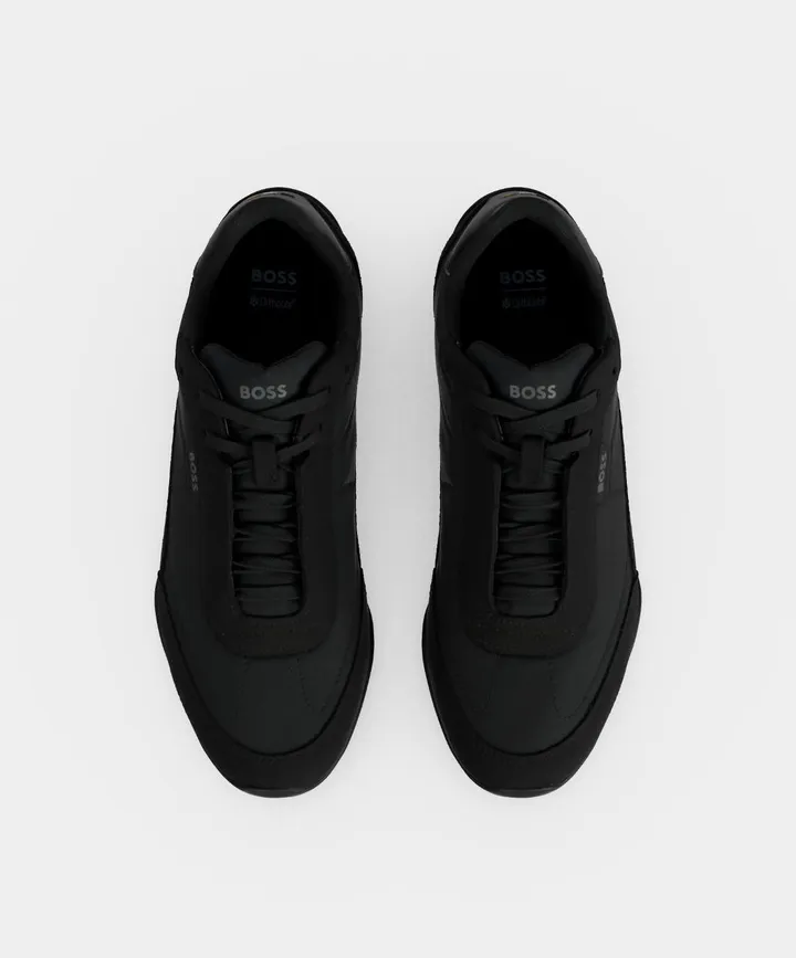 BOSS Leather Textile Sneakers – photo 4