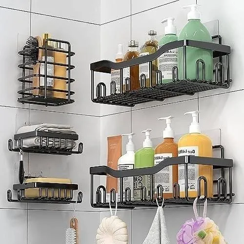 5pcs Stainless Steel Organizing Storage Rack – photo 5