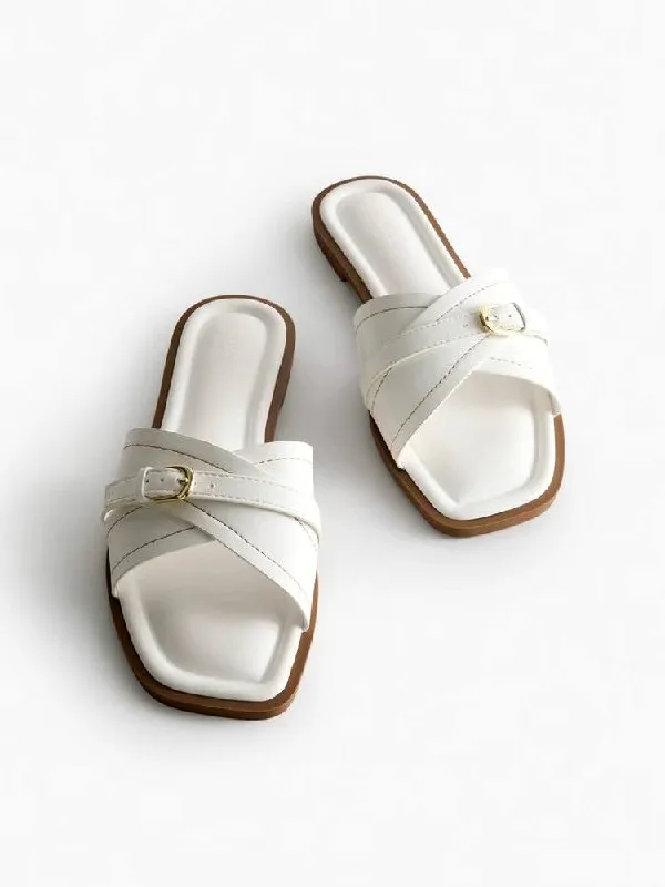 Primark Wide Fit Buckle Mule Sandals – photo 3