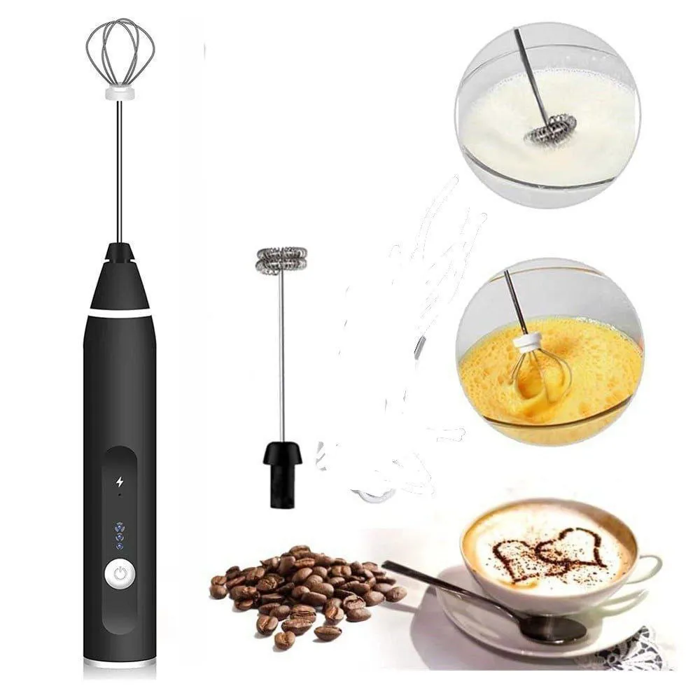 Electric Milk Frother Egg Mixer – photo 3
