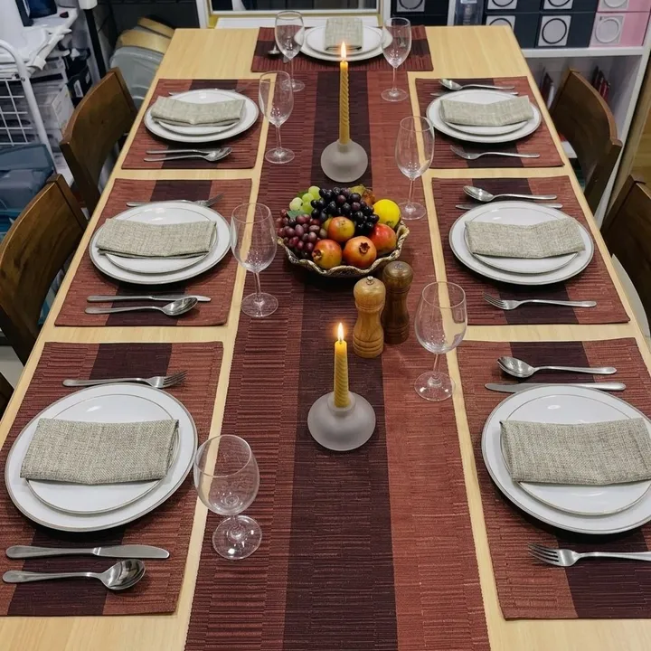 High Quality Table Mats with Runner – photo 3