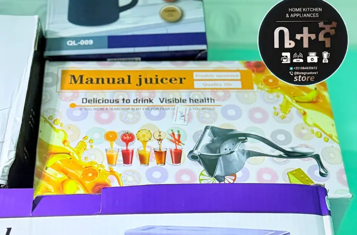 Manual Hand Press Fruit Juicer – photo 3