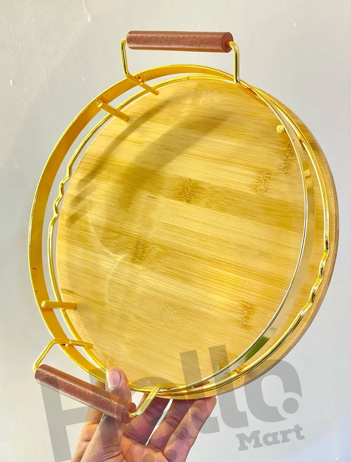 Gold Service Tray Set – photo 3
