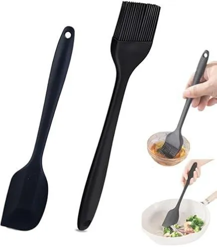 2pcs Silicone Brush Spatula Set – photo 3