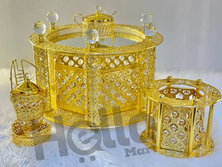 Large Coffee Rekebot Set with Jebena Holder – photo 3