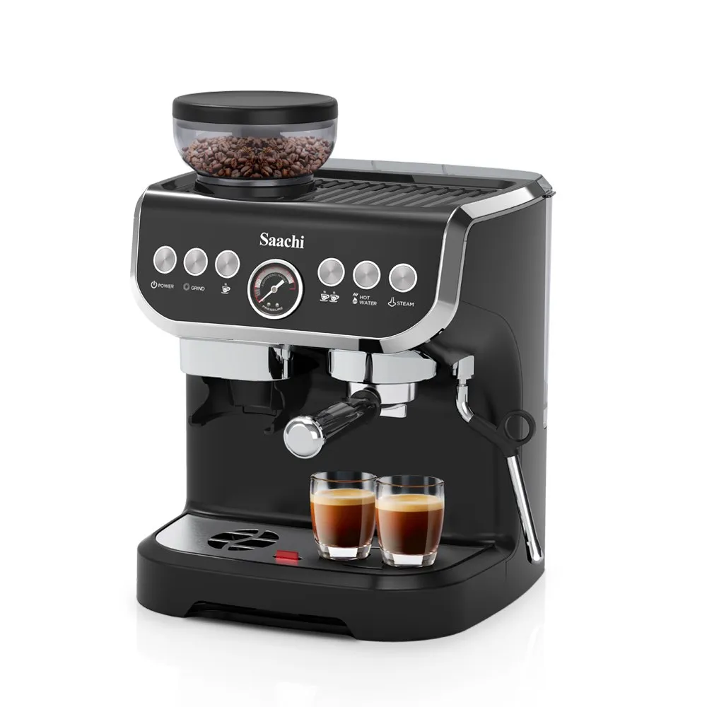 Saachi 19-Bar Coffee Maker with Grinder – photo 4